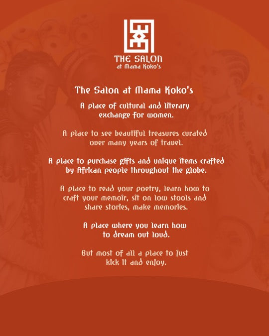 Virtual: The Salon at Mama Koko's